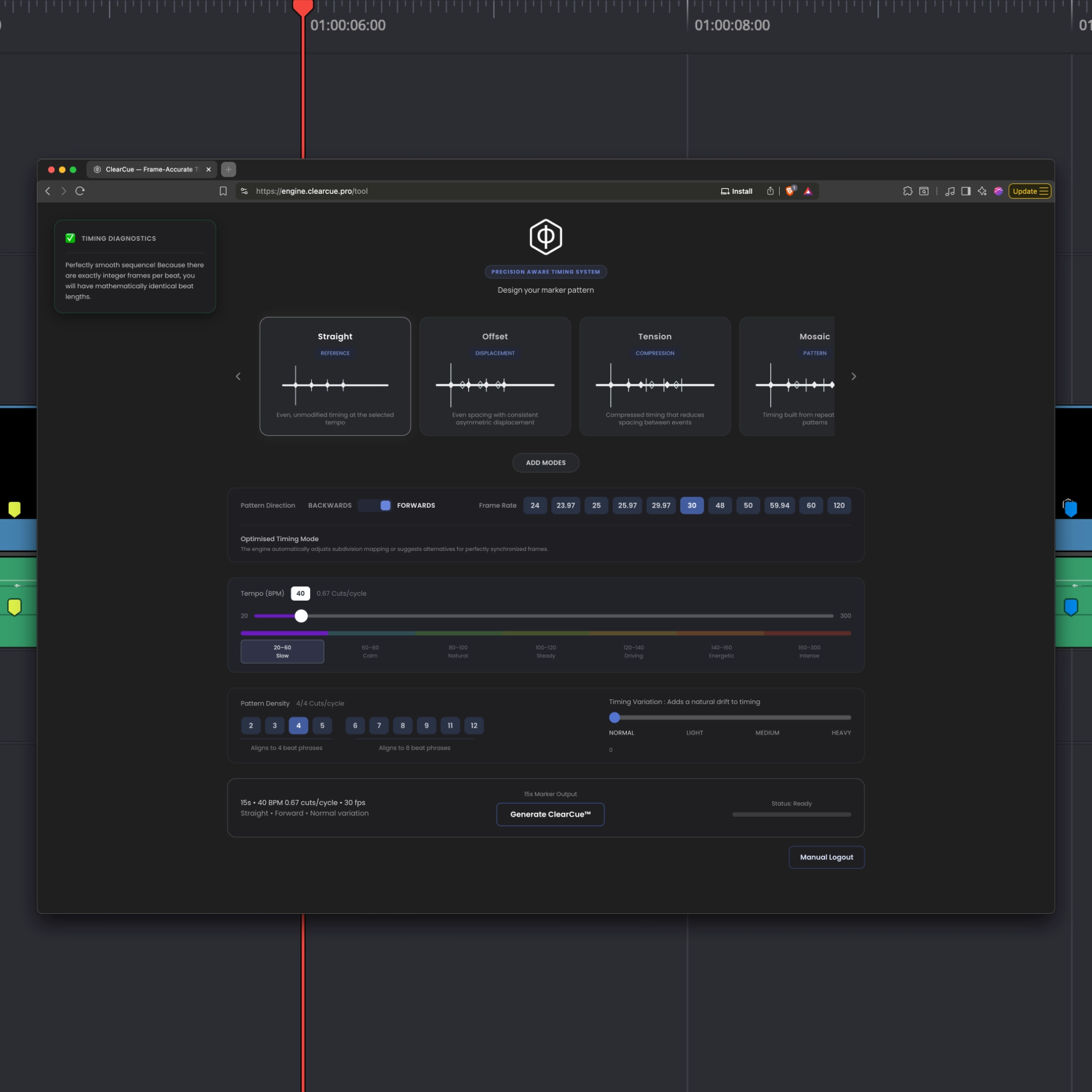 TimeVisualiser UI